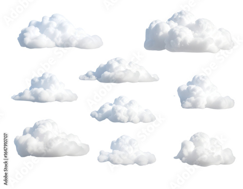 clouds seamless pattern