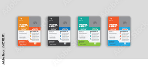 Charity organisation, nonprofit, ngo, donation, fundraising, commonality, flyer design,  social banner,  Poster template, Business Flyer