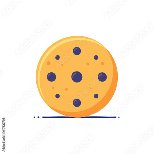 Illustrative Cookie Cartoon Style