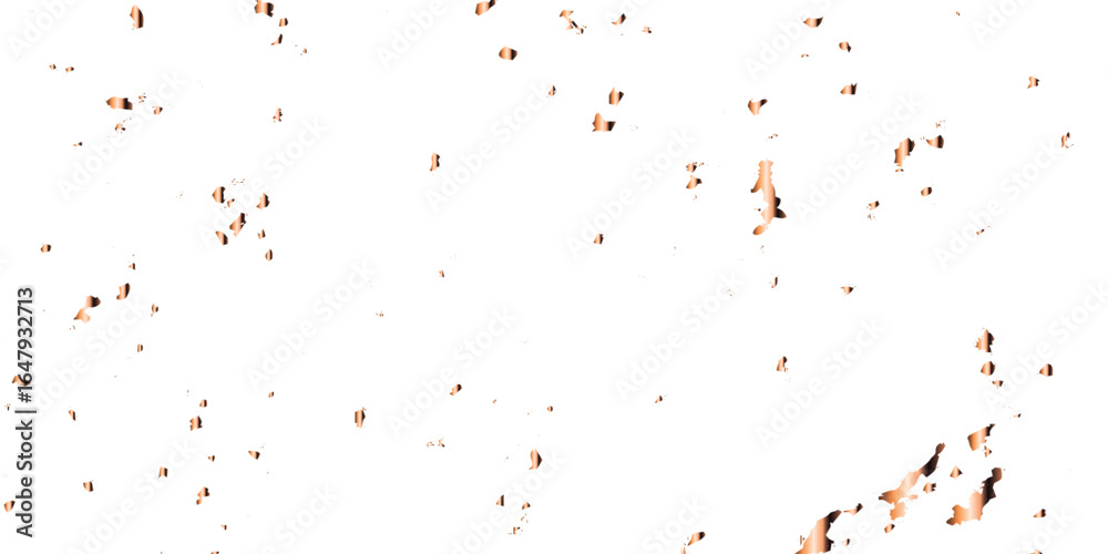 Obraz premium Vector gold particles confetti glitter on transparent background. Gold sparks and doted golden glitter special light effect celebration background. 