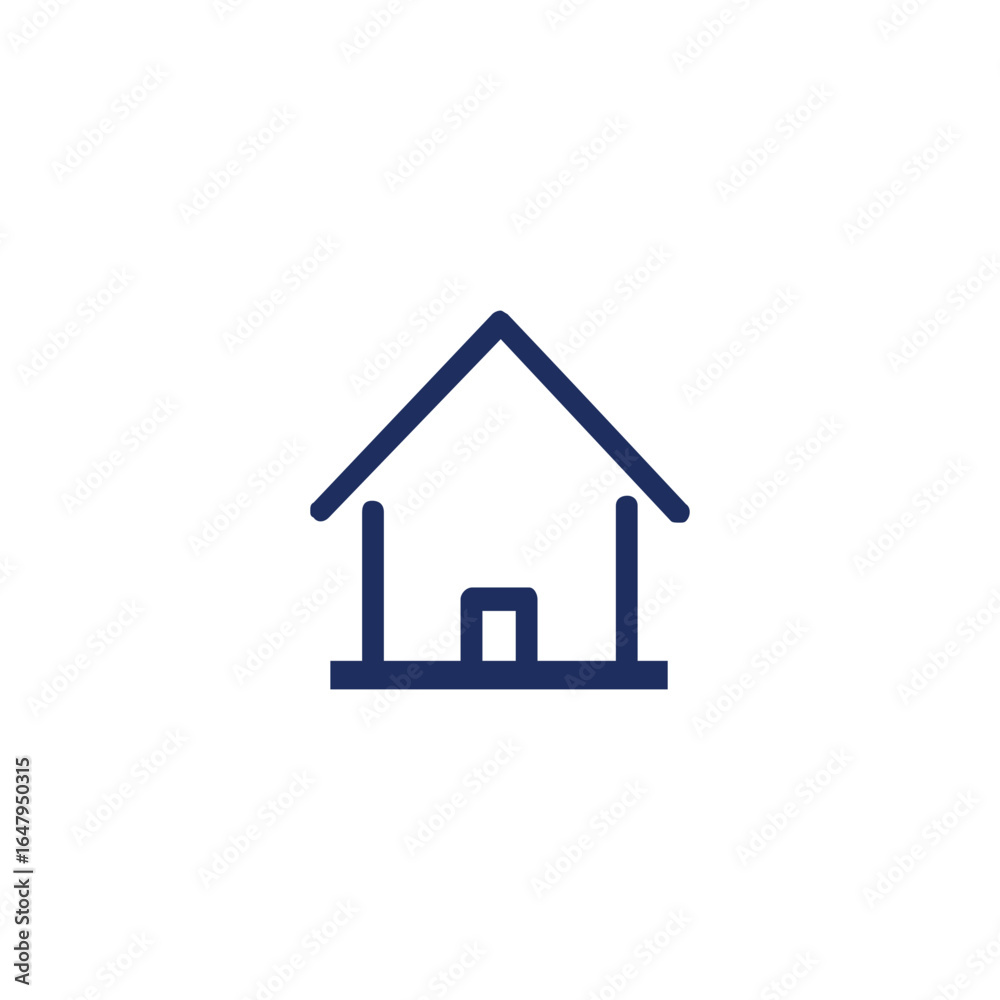 Fototapeta premium Real Estate Icon, Real Estate Icon Set – Property, Housing, Realtor, and Building Vector Symbols for Agents, Marketing, and Real Estate Businesses