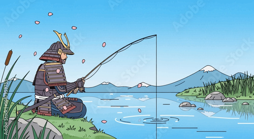 fishing on the lake