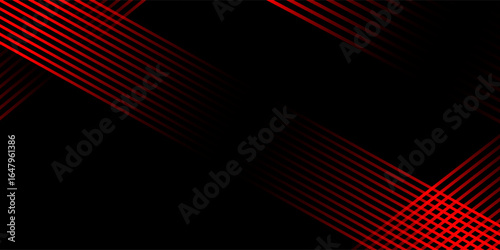 abstract black background with diagonal lines, red color