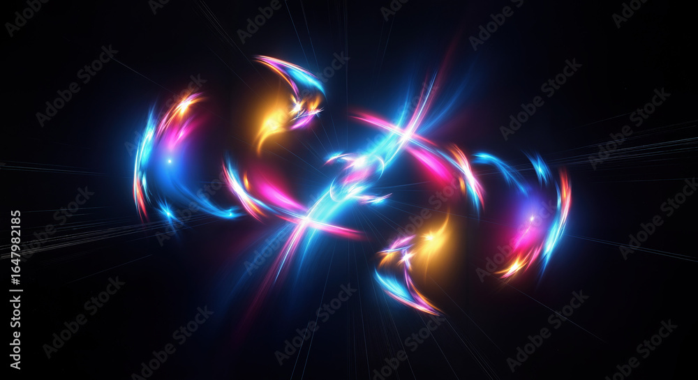 Abstract fractal design with swirling neon lights creates an intriguing focal point. Fractal design shines with vibrant hues and dynamic swirling motions, capturing attention. Abstract fractal design with swirling neon lights creates an intriguing focal point. Fractal design shines with vibrant hues and dynamic swirling motions, capturing attention.