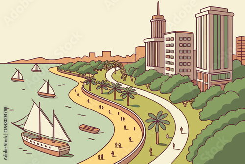 Dar es Salaam, Tanzania – A major East African port city on the Indian Ocean.