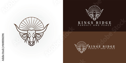 A classic logo for a hunting ranch that captures the rugged spirit of the outdoors and the thrill of the chase, making it ideal for branding and apparel.