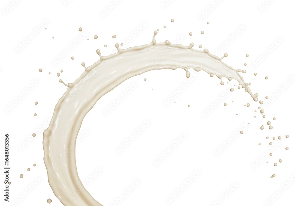 Obraz premium Fluid motion splash liquid curve abstract design element backdrop