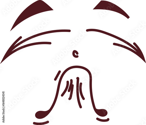 Stressed | Expression Doodle Design - 11 | EPS