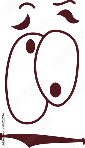 Confused | Expression Doodle Design - 22 | EPS