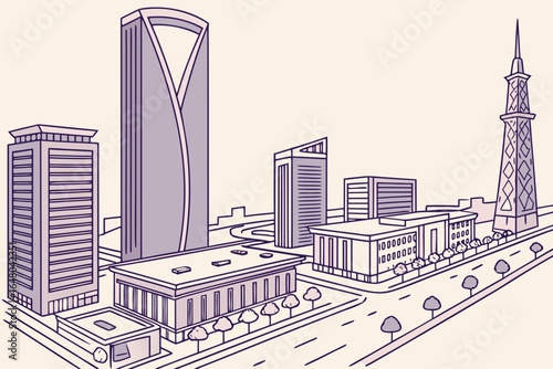 Riyadh, Saudi Arabia – The modern, rapidly growing capital of Saudi Arabia.