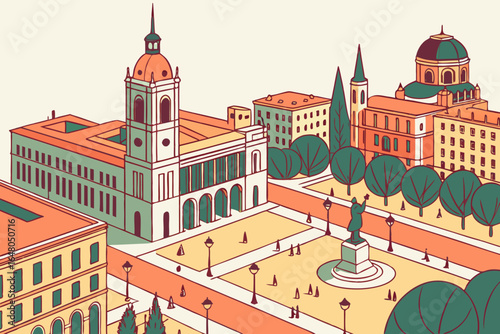 Madrid, Spain – Spain’s lively capital of plazas, art museums, and football passion.