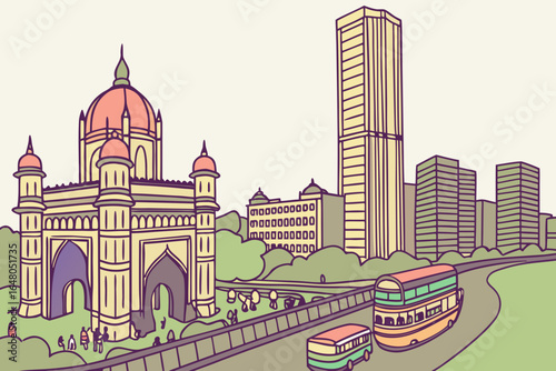 Mumbai, India – India’s financial center and Bollywood’s glittering home.