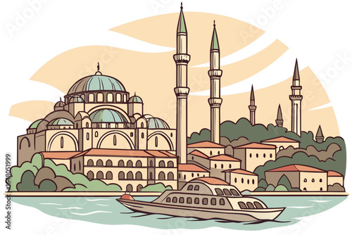 Istanbul, Turkey – A city straddling Europe and Asia, rich in Byzantine and Ottoman heritage.