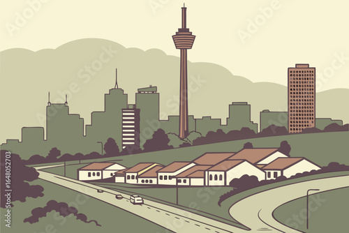Johannesburg, South Africa – South Africa’s economic powerhouse and mining hub.