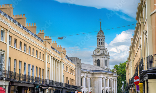 Tableau sur toile The city of Greenwich, Greater London, England