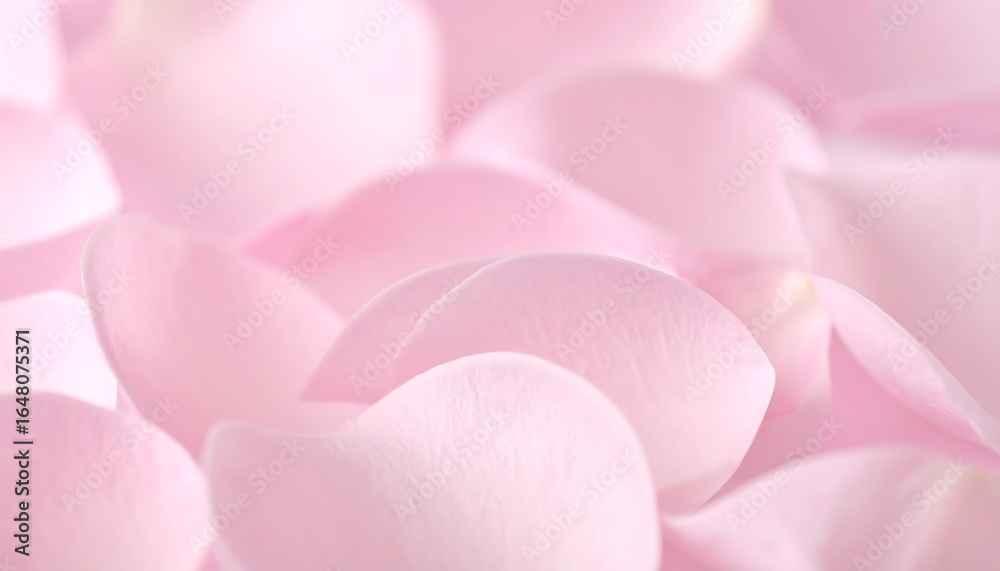 Fototapeta premium Delicate pink rose petals close-up