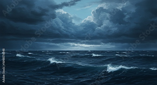 Fototapeta Naklejka Na Ścianę i Meble -  sea painting