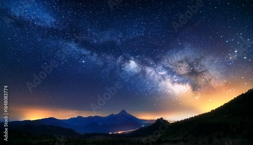 Wallpaper Mural in the night sky Torontodigital.ca