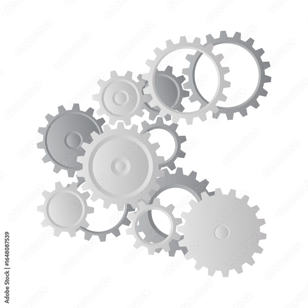 A collection of interlocking gears, in varying sizes and shades of grey, illustrating concepts of mechanical systems, collaboration, and the interconnectedness of different parts. A collection of interlocking gears, in varying sizes and shades of grey, illustrating concepts of mechanical systems, collaboration, and the interconnectedness of different parts.