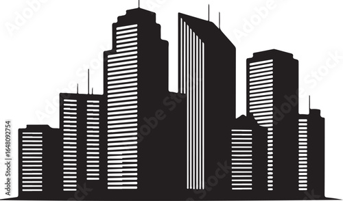 Modern City Skyline Illustration
