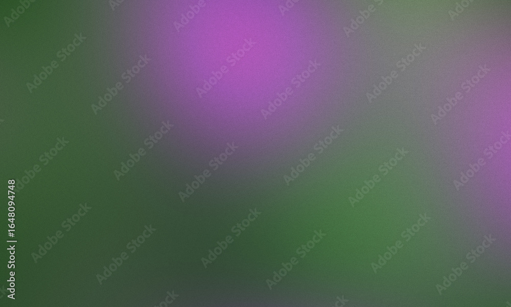Fototapeta premium Abstract Green and Purple Gradient Background with Subtle Texture grainy gradient background