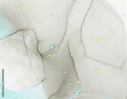 Alcohol Ink Abstract fluid art background Purple, blue, green