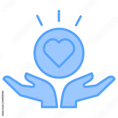 Respect Blue Icon