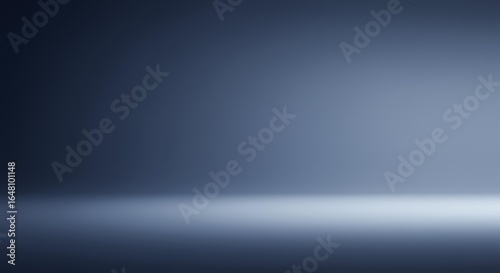Cool blue gradient studio background with soft diffused lighting ideal for product photography and professional headshots