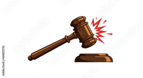 Gavel Impact Justice, Law, Court, Legal, Verdict
