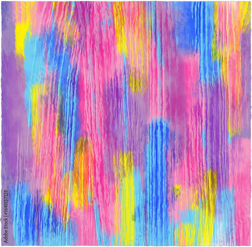 Vibrant Abstract Watercolor Painting Background