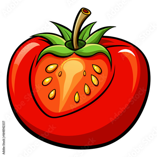 tomato vector illustration