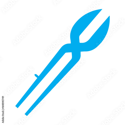 shears tool colored icon