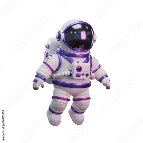 Wallpaper Mural Astronaut floating in space with stylish design, ready for adventure, exploration, and discovery Torontodigital.ca