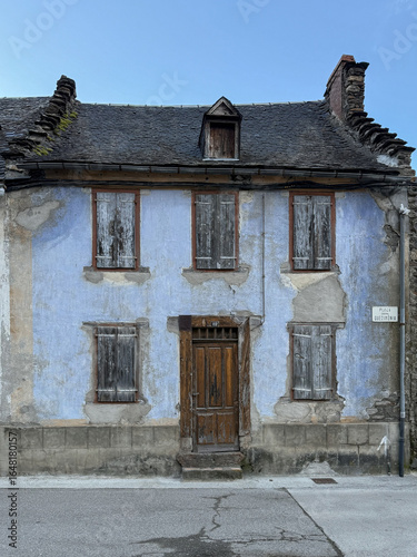 old wooden house