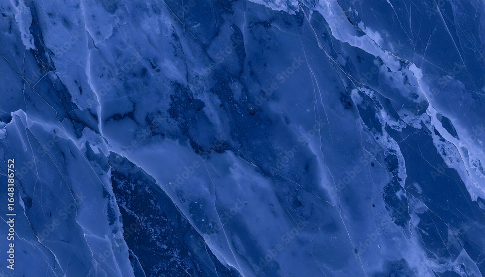 Obraz premium Blue Sapphire Marble Abstract Background