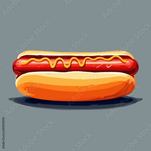 Very Delicious Hotdog design very cool