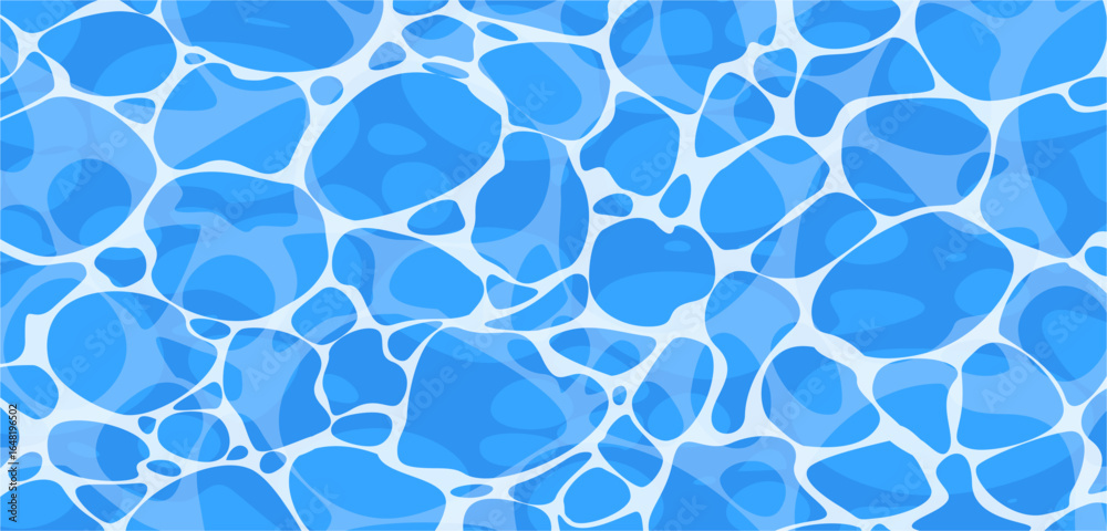 Obraz premium vector clean blue water background