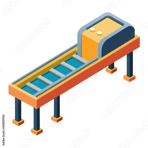 3d rendered illustration of a machine