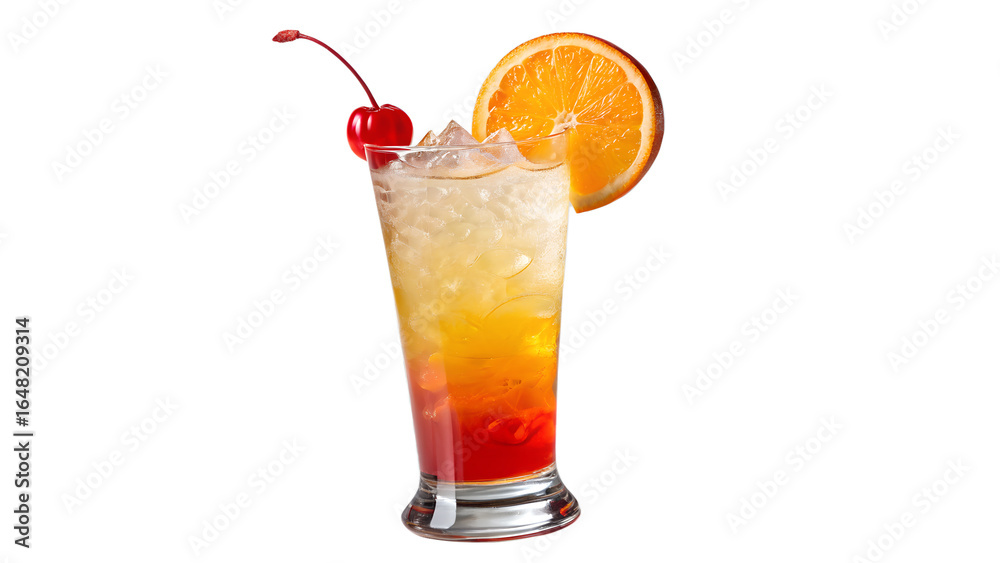 Refreshing tequila sunrise cocktail recipe with orange slice and cherry garnish for summer drink ideas Refreshing tequila sunrise cocktail recipe with orange slice and cherry garnish for summer drink ideas
