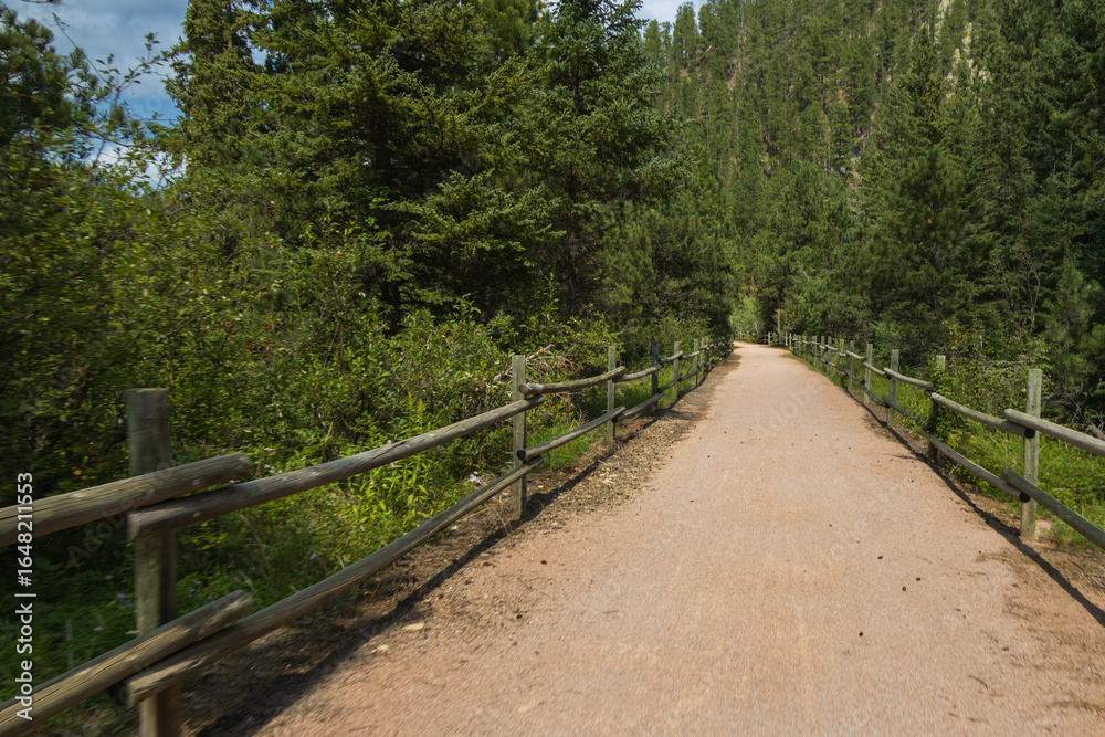 Fototapeta premium The George S. Mickelson Trail, South Dakota