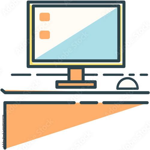 Employee work computer