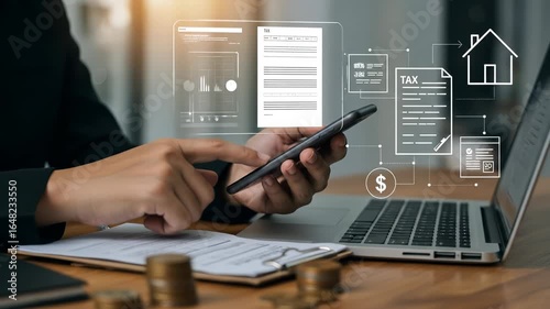Filing Taxes Online: A Digital Tax Form Guide Using Mobile Apps, Laptops, and Tax Software for Efficient Financial Management and Property Tax Reporting
