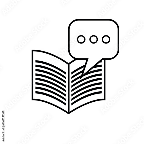  Story Telling Icon. Narrative, History.