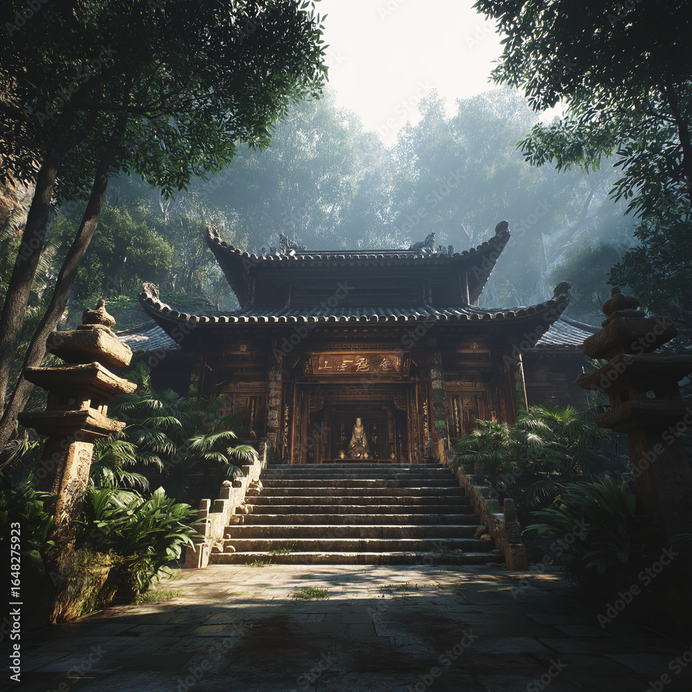 Fototapeta premium pavilion in the park