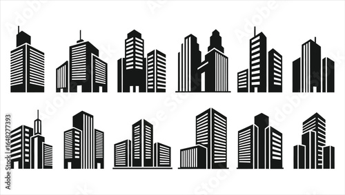 Cityscape Building Icons