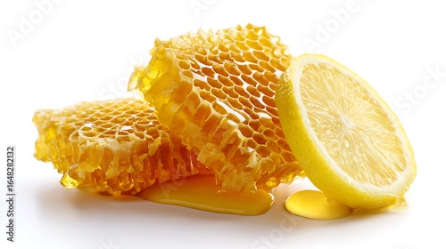 Sweet bees and honey high-definition pictures