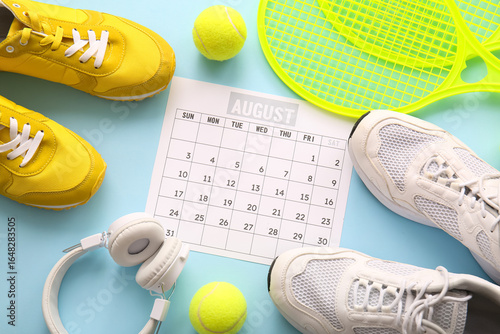 Composition with paper cale...