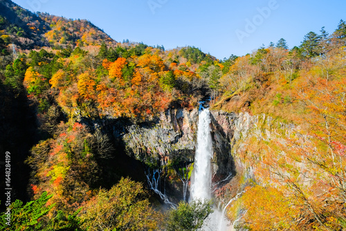華厳の滝　紅葉