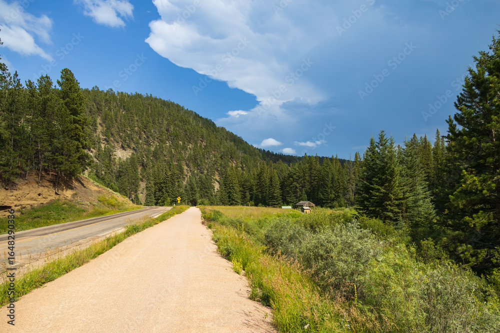 Fototapeta premium The George S. Mickelson Trail, South Dakota