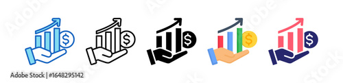 Sales Multiple Style Icon Set Collection. 